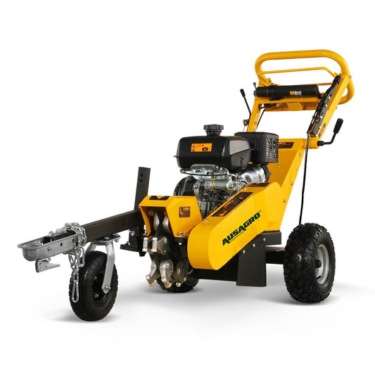 Mini Stump Grinder With Towbar, 15hp KOHLER E-Start Engine & 235mm Cutting Depth