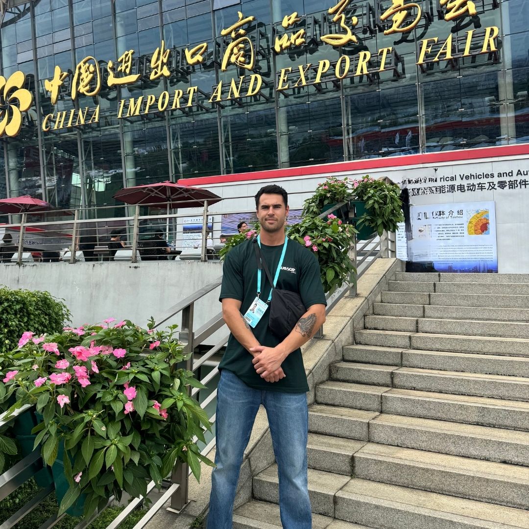 Aus Agro team at an international trade show