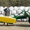 Mini Round Hay Baler, Hay Rake Tedder, Hay Wrapper & Drum Mower Combo