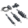 Drive Auger with 150mm, 225mm & 300mm Drill Rod Attachment for Mini Track Loader (SKU: STL1000)
