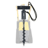 Drive Auger with 150mm, 225mm & 300mm Drill Rod Attachment for Mini Track Loader (SKU: STL1000)