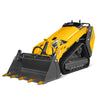 4-in-1 Bucket With Teeth Attachment for Mini Track Loader (SKU: STL1000)